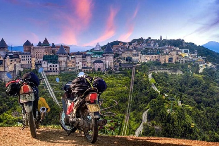 Đi Bà Nà Hill bằng phương tiện xe máy