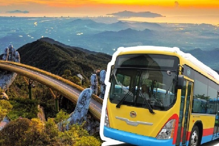 Đi Bà Nà Hill bằng phương tiện xe bus