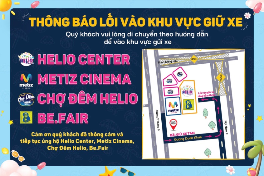 Hướng dẫn đường đến đến Helio center