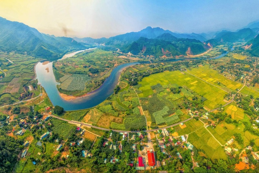 khu du lịch sinh thái hòa bắc