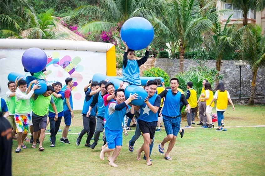 Tổ chức teambuilding sôi nổi tại khu du lịch sinh thái Lái Thiêu