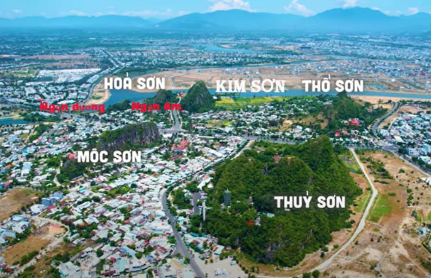 Vị trí Kim Sơn Ngũ Hành Sơn Đà Nẵng