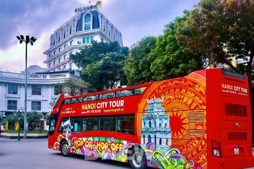 Hành trình đi đến Hà Nội bằng xe buýt