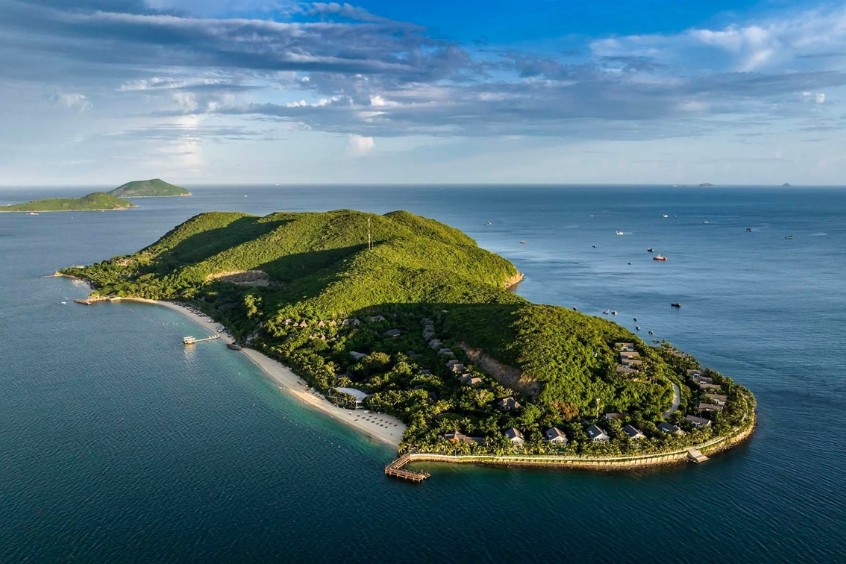 đảo nhìn từ trên cao xuống