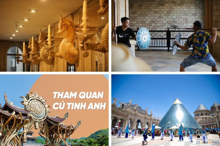 Khu tham quan giải trí bên trong lâu đài mặt trăng