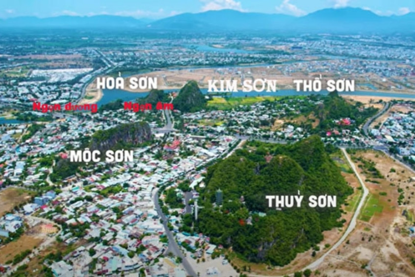 Tổng quan về vị trí địa lí của Ngũ Hành Sơn