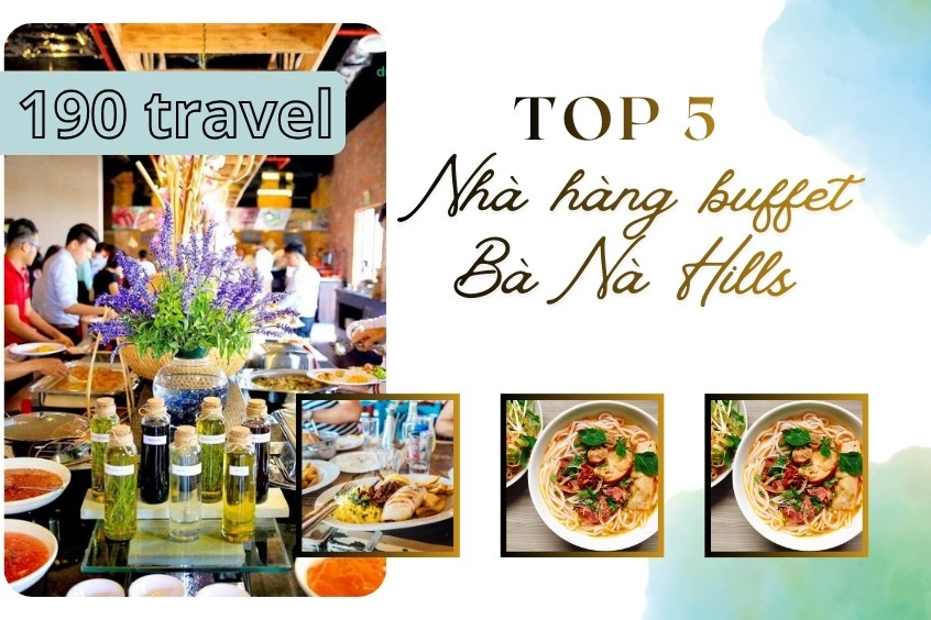 nhà hàng buffet bà nà hills