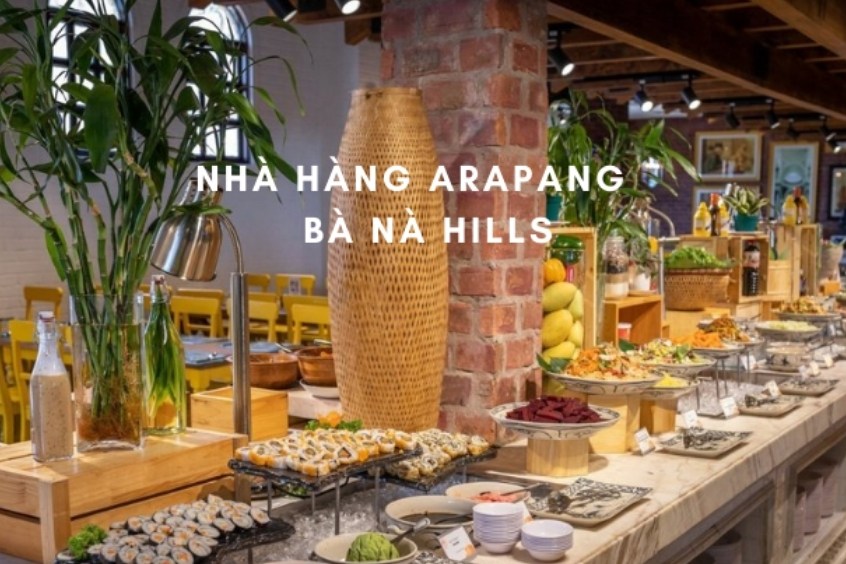 Không gian sang trọng tại nhà hàng Arapang