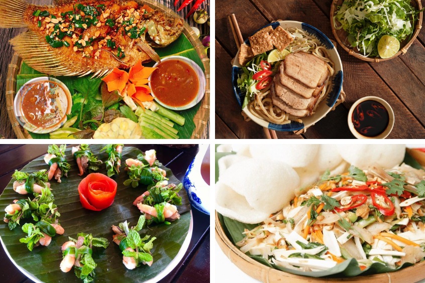 Thưởng thức bữa trưa đậm chất đồng quê ngay tại không gian xanh mát của rừng dừa