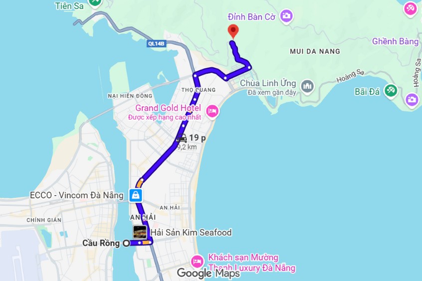 đường đi thuận tiện