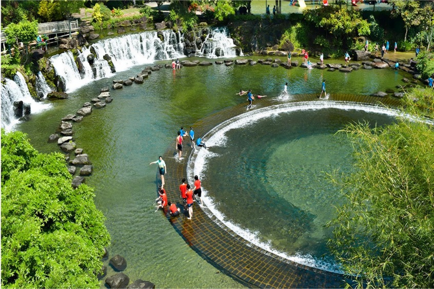 Không gian xanh mát là điểm cộng lớn nhất của Suối Mơ