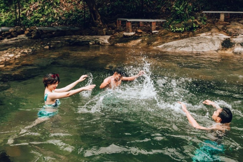 Làn nước mát lành giúp bạn xua tan mọi mệt mỏi tại Suối Mơ&nbsp;