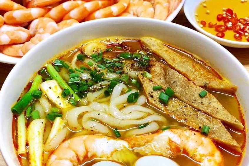 bánh canh ruộng Đà Nẵng cầu Thuận Phước