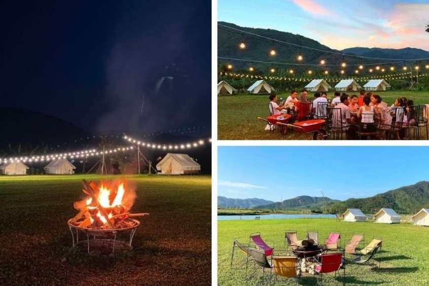 Trải nghiệm cắm trại tại Yên Retreat