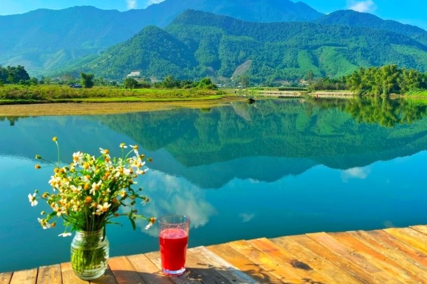 Bình yên bên dòng Cu Đê, nơi bạn thực sự "ngắt kết nối" với thế giới ồn ào