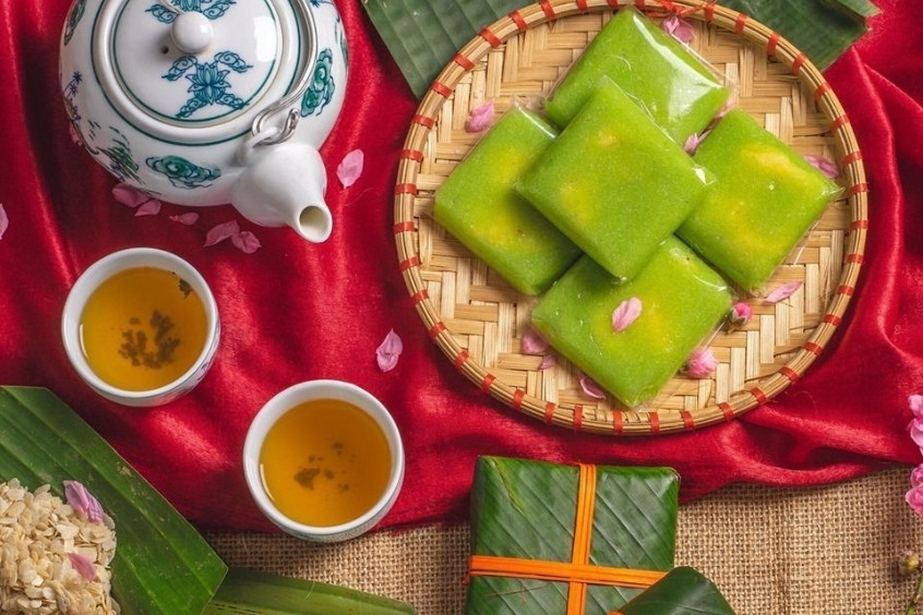 Bánh cốm Hàng Than hương vị truyền thống, lưu giữ tinh hoa ẩm thực Hà Nội