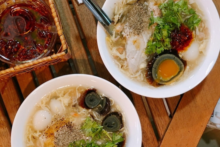 Súp cua nóng, thích hợp thưởng thức những buổi se lạnh, mang lại cảm giác dễ chịu