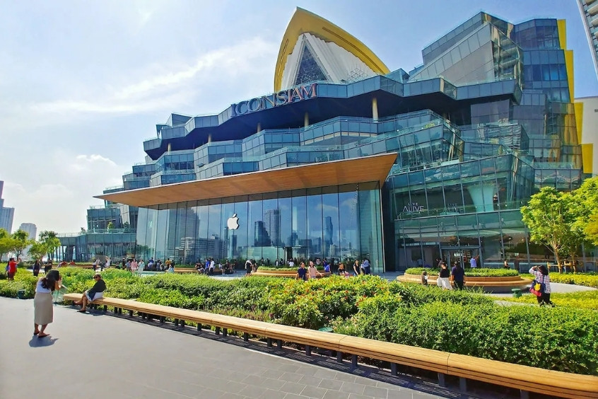 Trung tâm thương mại Iconsiam với kiến trúc hiện đại