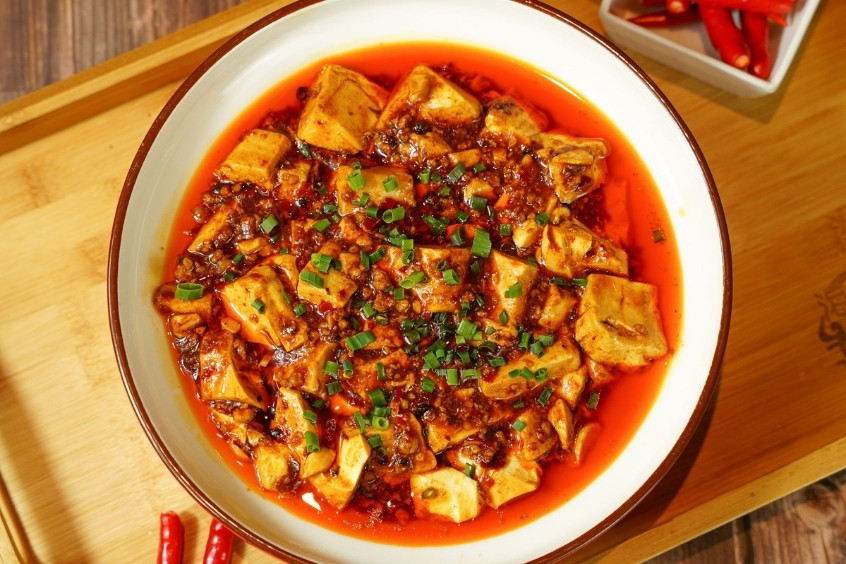 Đậu phụ Tứ Xuyên món ăn dân dã nhưng bùng nổ vị cay, đặc trưng của ẩm thực vùng Tứ Xuyên