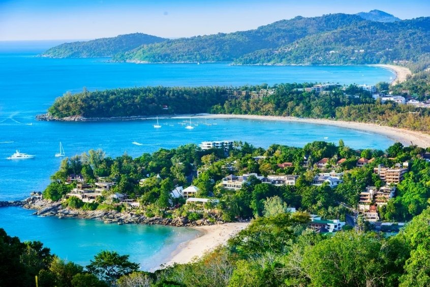 Đảo Phuket tuyệt đẹp với biển xanh và bãi cát trắng