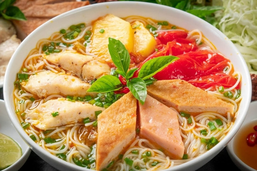 bún chả cá đà nẵng