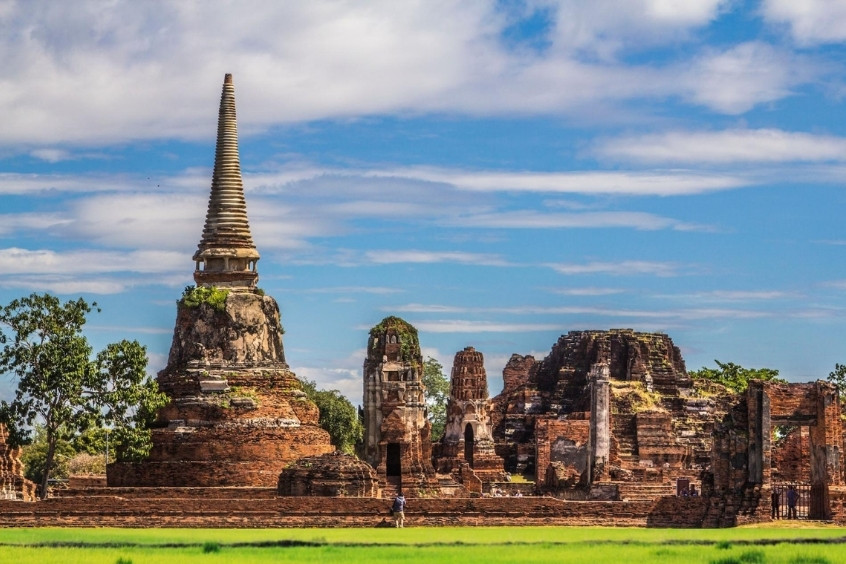  Wat Phra Si Sanphet cổ kính tại Ayutthaya