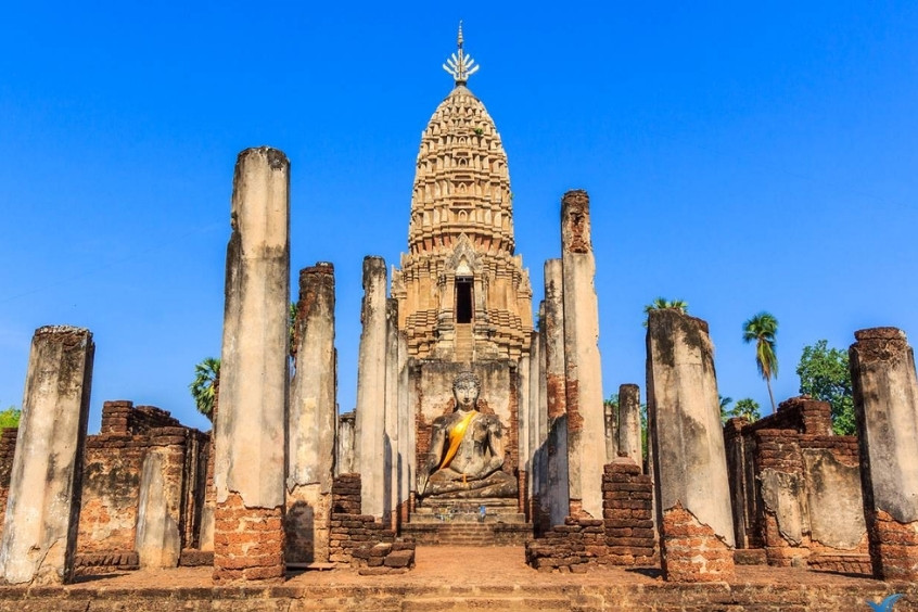 Di tích cổ Sukhothai Thái Lan cùng 190 Travel