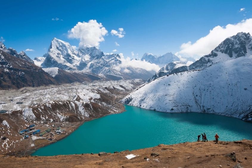 Cảnh đẹp mùa đông ở Nepal 