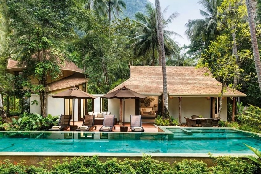 Khu nghỉ dưỡng Rayavadee ở Krabi với không gian yên bình và thiết kế hòa hợp thiên nhiên