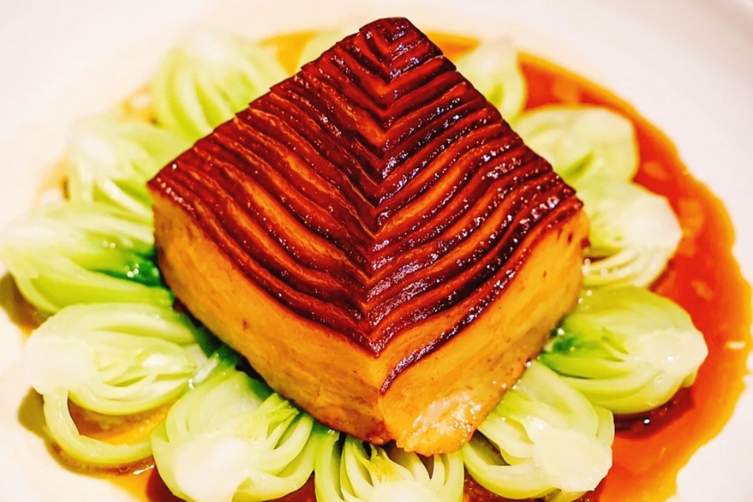 Thịt heo Đông Pha Kim Tự Tháp tinh hoa ẩm thực Trung Hoa