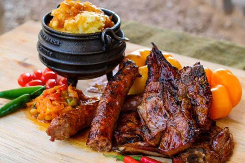 Shisa nyama - Thịt nướng thơm lừng