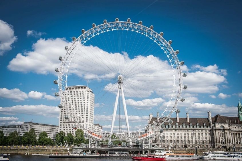 Trải nghiệm vòng quay London Eye – Góc nhìn toàn cảnh tuyệt đẹp