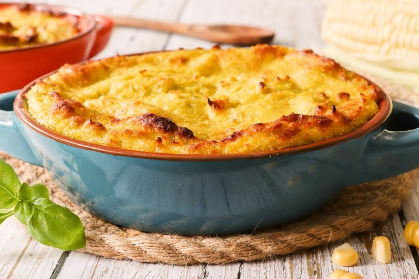 Món ăn đặc sản Santiago de Chile Pastel de Choclo - Bánh ngô nhân thịt và trứng