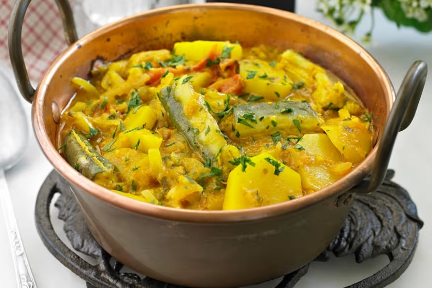 Caldeirada de Enguias - Món hầm lươn với khoai tây và rau củ