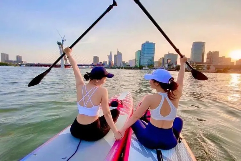 Chèo SUP sông Hàn