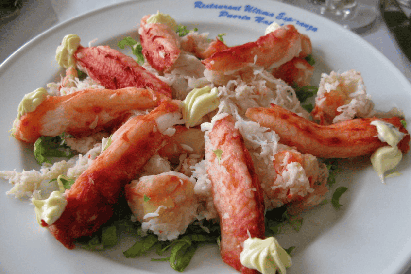 Centolla – Vị ngon đậm đà từ cua hoàng đế Chile