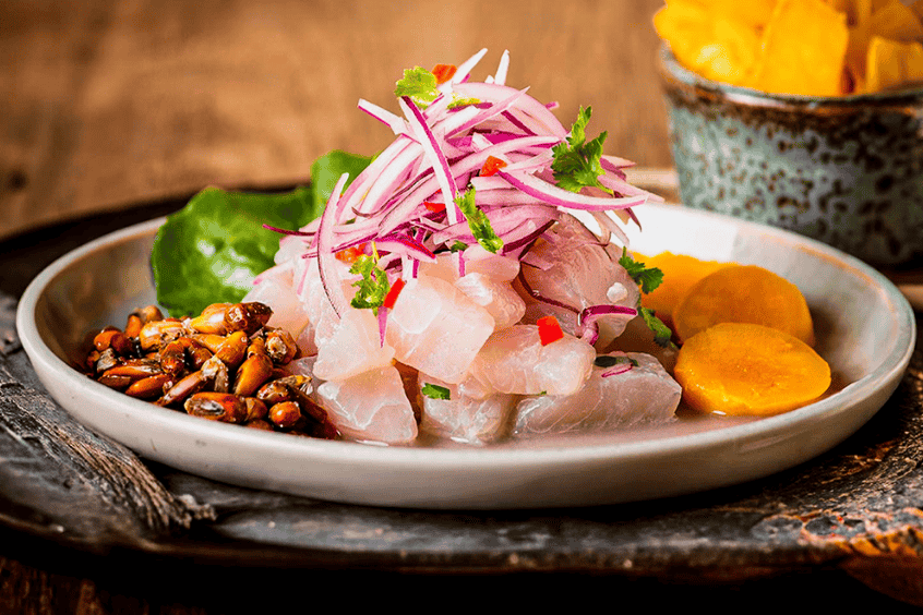Ceviche Valparaísono – Sự hòa quyện tinh tế giữa hải sản và chanh