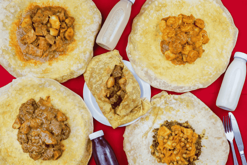 Roti – Linh hồn ẩm thực Trinidad