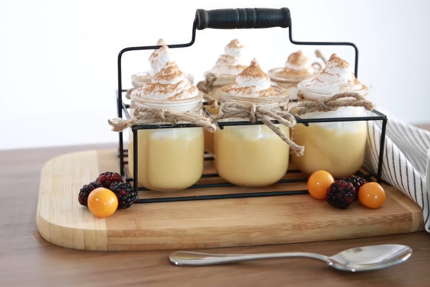 Suspiro a la Limeña - Món tráng miệng Peru với kem trứng ngọt béo