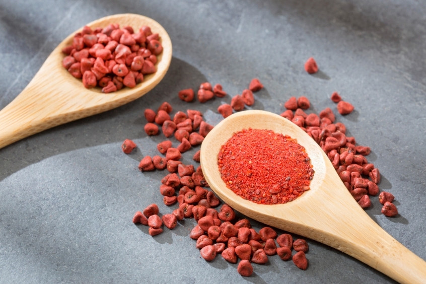 Achiote - Gia vị đỏ từ hạt annatto dùng trong ẩm thực Campeche