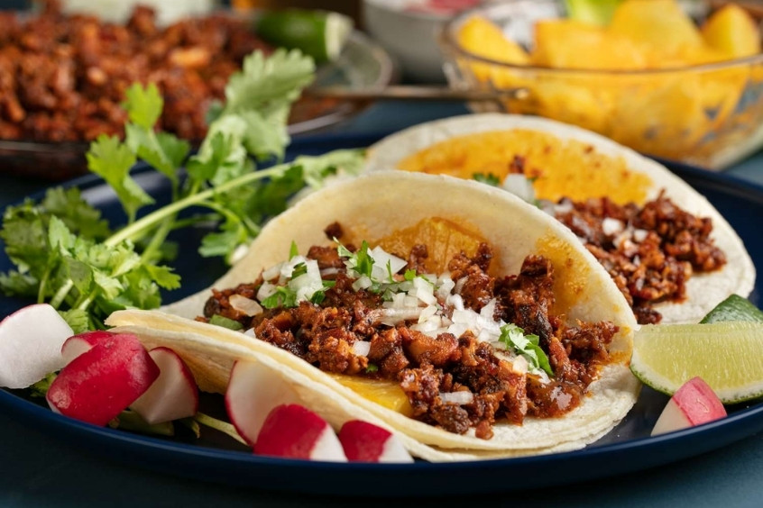 Món tacos al pastor đậm vị đặc sản San Miguel