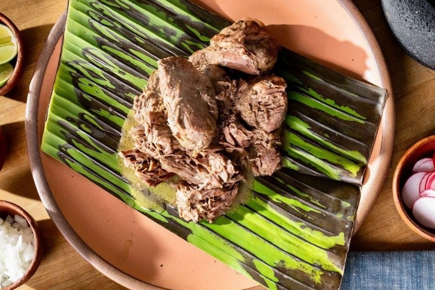 Thịt cừu nấu kiểu barbacoa đặc sản San Miguel