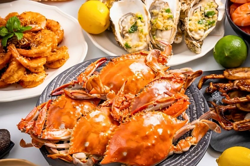 Hải sản tươi sống tại Canberra, được chế biến hấp dẫn và thơm ngon