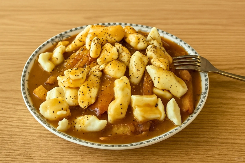 Poutine khoai tây chiên phủ phô mai tan chảy và sốt thịt đậm vị không thể bỏ qua ở Vancouver