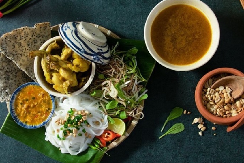 mì quảng ếch bà vị