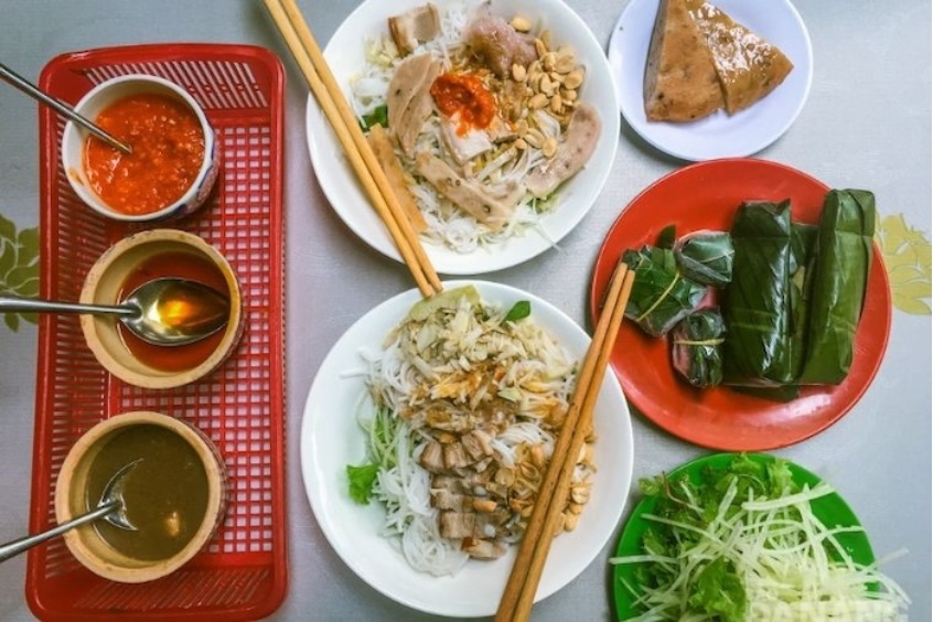 bún mắm bé hà