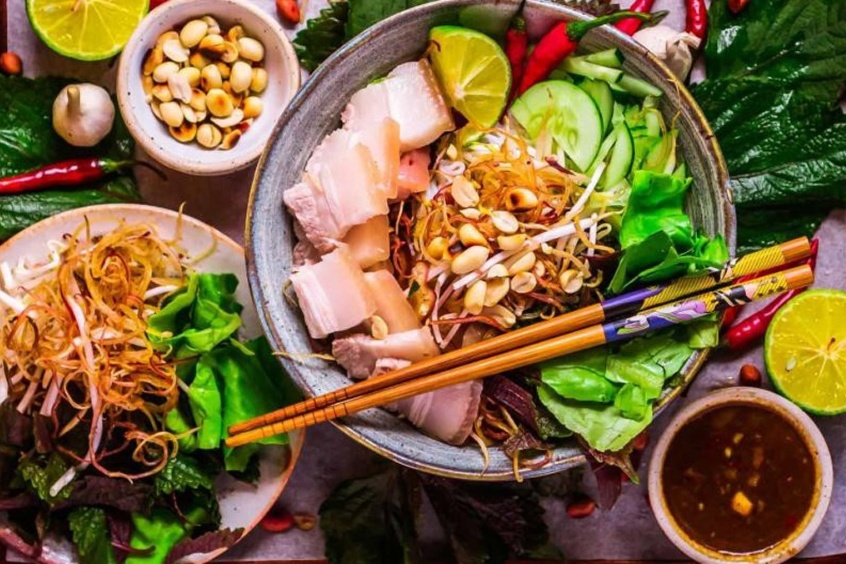 bún mắm nêm mười thời