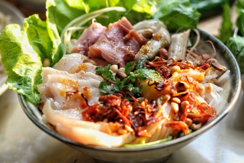 bún mắm nêm bà vân