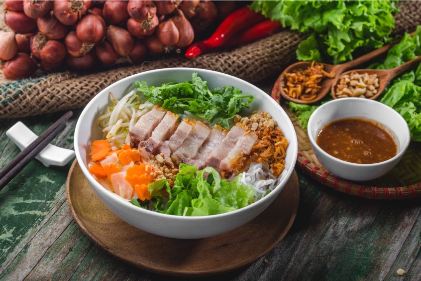 bún mắm nêm bà ty