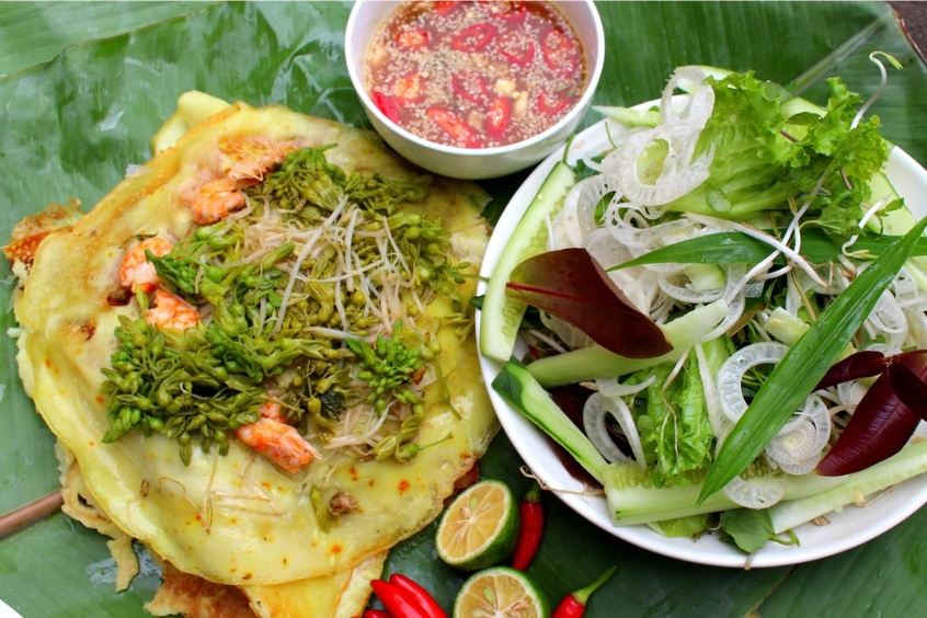 bánh xèo Lipton Đà Nẵng